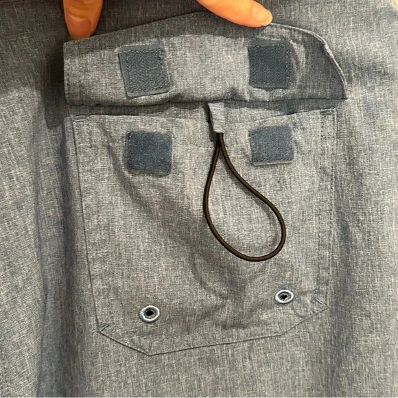 Teal Cove Mens Swimwear Board Shorts Blue/Salmon Swim Trunks Size XL - Picture 6 of 11